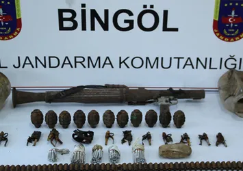 Bingöl'de terör sığınağı ele geçirildi