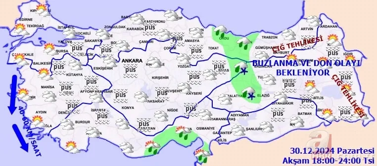 Meteoroloji 30 Aralık hava durumu raporu | İstanbul'a lapa lapa kar yağacak: Tarih verildi, resmen geliyor! 9
