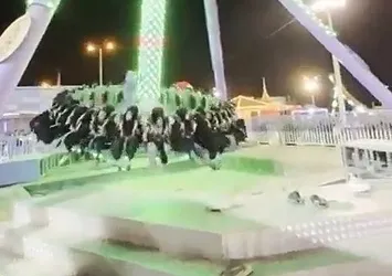 Lunaparkta dehşet! Çok sayıda yaralı var