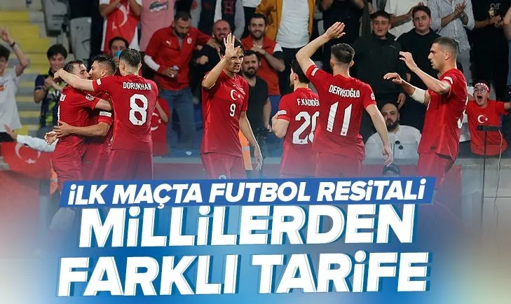 Türkiye Faroe Adaları’nı 4-0 yendi! Ay yıldızlılardan 2022 UEFA Uluslar Ligi’nde farklı tarife