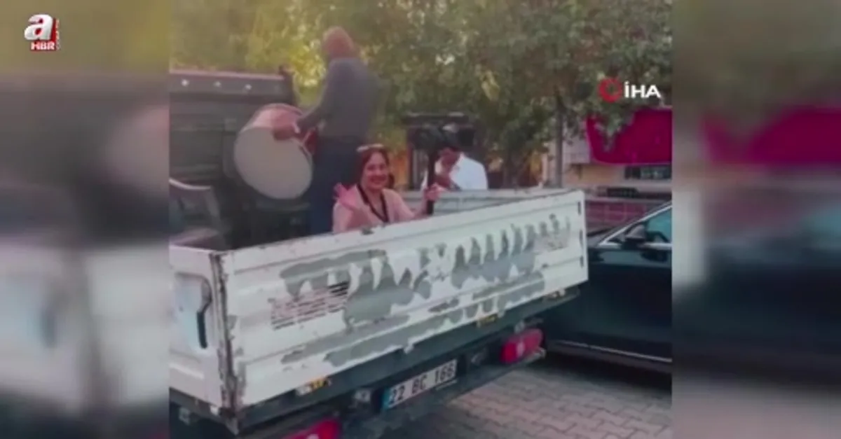 Düğün kameramanının zor anları kamerada