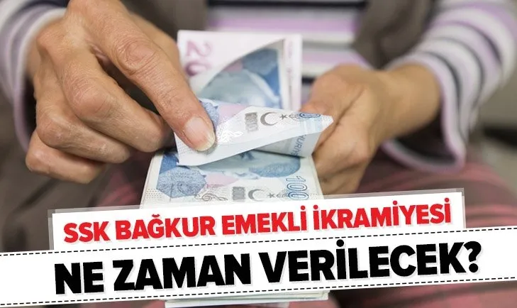 Milyonlarca emeklinin ikramiye ödemeleri yaklaştı! 2020 SSK Bağkur emekli bayram ikramiyesi ne zaman verilecek?