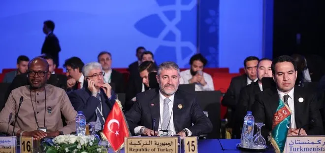 Hazine ve Maliye Bakanı Nureddin Nebati, İKB Guvernörler Kurulu Yıllık Toplantıları kapsamında genel oturuma katıldı