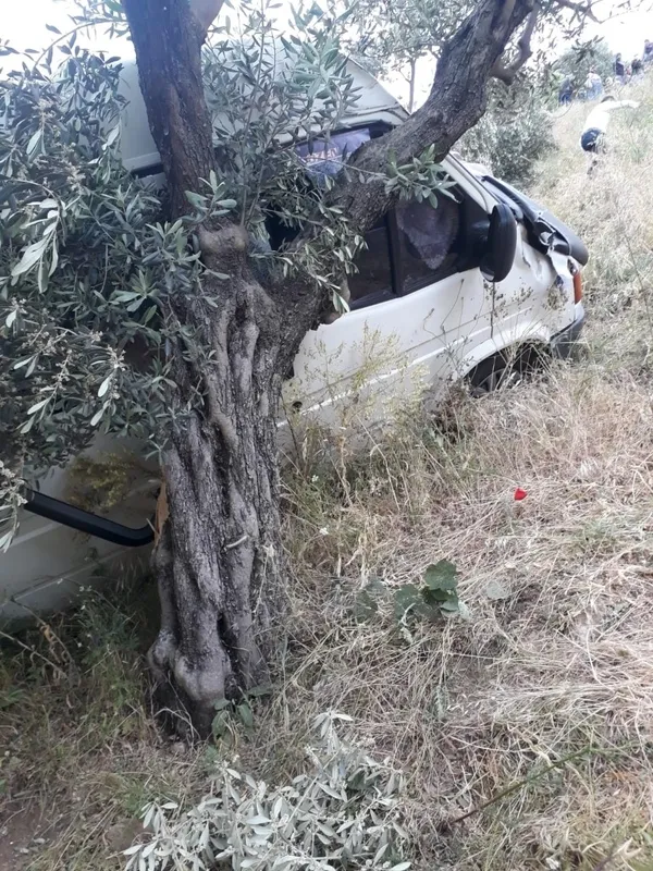 Aydın'da minibüs şarampole devrildi! Yaralılar var - 2