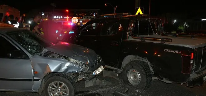 Ordu’da feci kaza! otomobille kamyonet çarpıştı: 4 yaralı