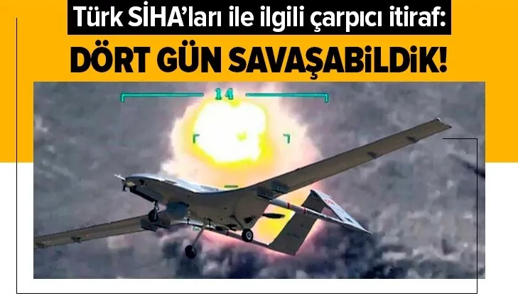 Ermeni General Movses Hakobyan'dan Türk SİHA'ları ile ilgili çarpıcı itiraf: Ancak dört gün savaşabildik!