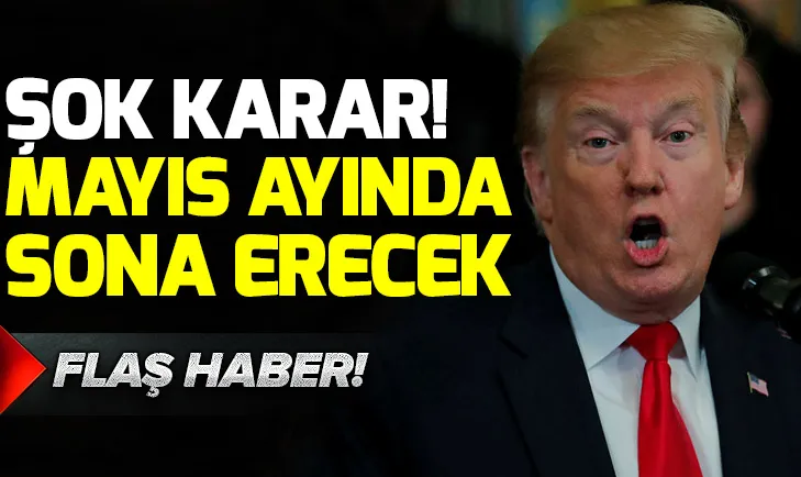 Trumptan İran petrol yaptırım muafiyetleri hakkında karar