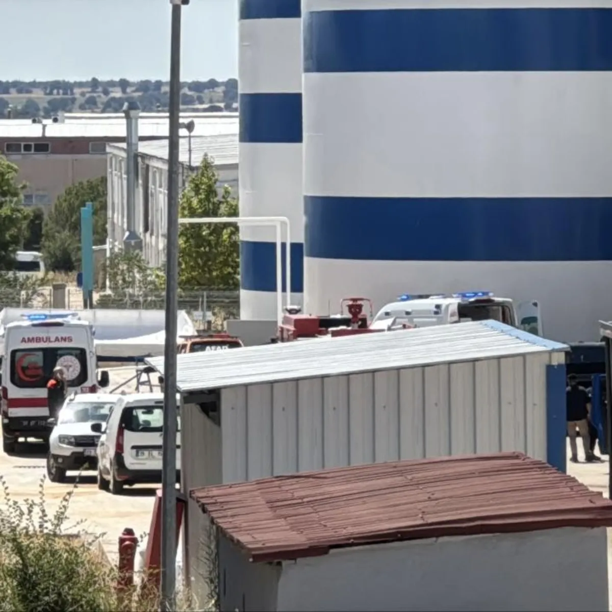 Kırklareli'nde içecek fabrikasında patlama: 2 ölü