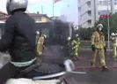 İETT otobüsü alev alev yandı!