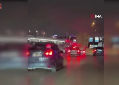 Bursa’da tehlikeli taşımacılık kamerada