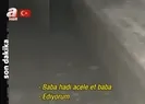 Deprem sonrası panik anları!