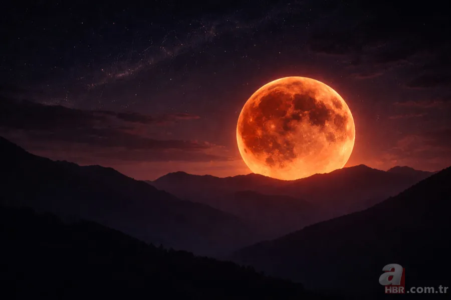 Nadir görülen doğa olayı için geri sayım! 2026 Kanlı Ay tutulması Türkiye’den görülecek mi? 5