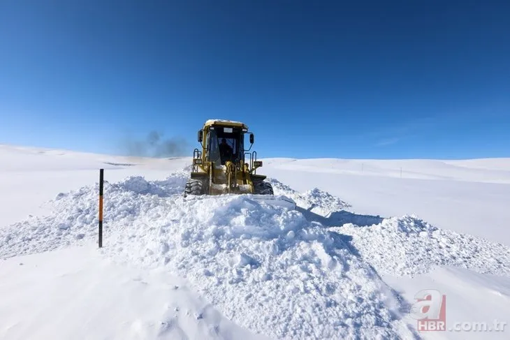 Türkiye’nin doğusu kar altında! 581 yerleşim birimine ulaşım sağlanamıyor