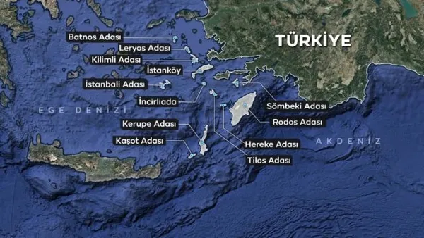 Son dakika: BM’ye ’adalar’ mektubu: Türkiye iddiaları argümanlarla çürüttü