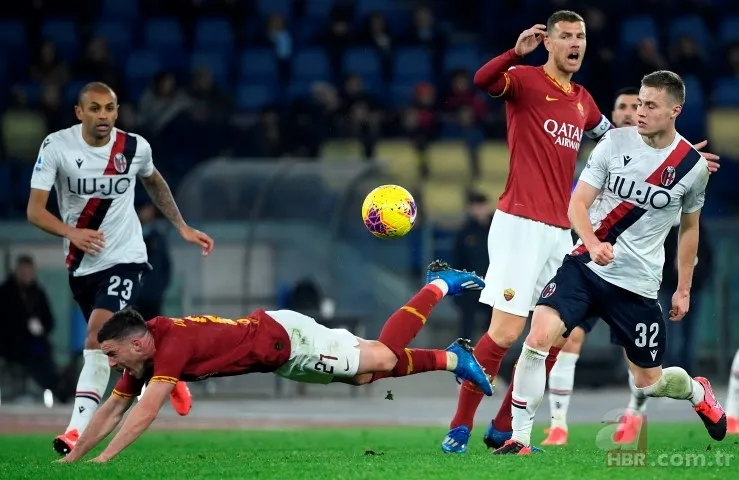 Roma'daki 5 gollü mücadelede Cengiz Ünder yıkıldı 5