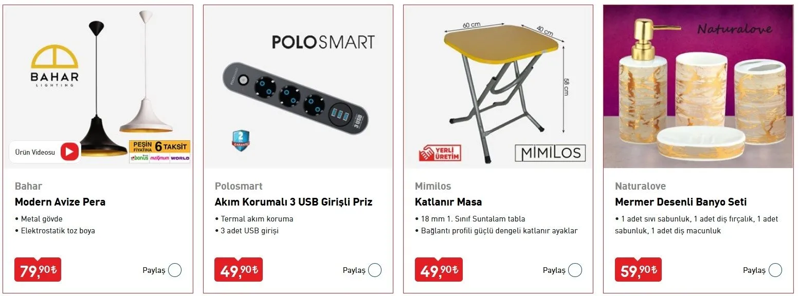 2 Ekim Bim Aktuel Urunler Katalogu Metal Dikis Kutusu Katlanir Masa Yuz Ve Banyo Havlusu Nevresim Takimi
