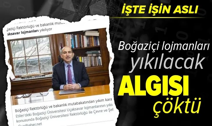 'Uçaksavar lojmanları' hakkında yapılan algı operasyonlarına Boğaziçi Üniversitesi'nden yanıt: 2012 yılında ‘depreme dayanıksız yapı’ raporu verildi