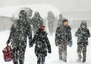 25 kentte eğitime kar engeli