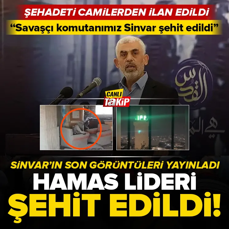 Hamas lideri Yahya Sinvar şehit edildi mi?