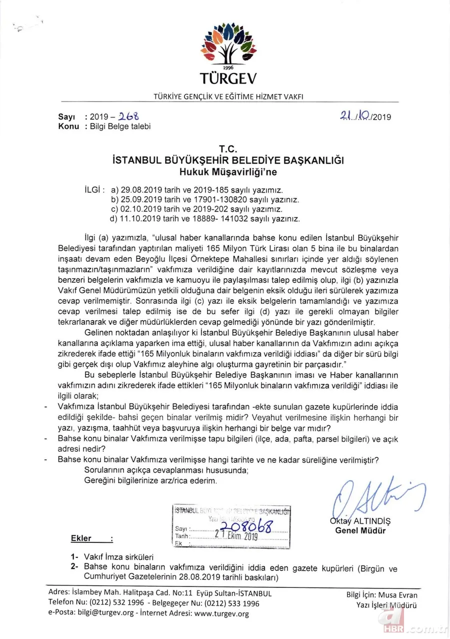 İBB başkanı Ekrem İmamoğlu'nun TÜRGEV yalanı elinde patladı! 7
