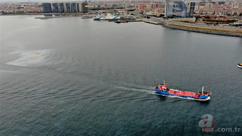 Zeytinburnu açıkları, gemi yoğunluğundan adeta limana döndü! 2