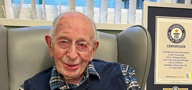 "Dünyanın en yaşlı erkeği"  hayatını kaybetti