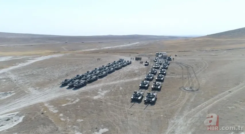 Azerbaycan-Türkiye ortak askeri tatbikatından yeni görüntüler 7