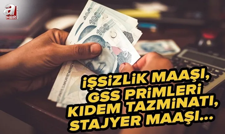 Asgari ücret zammı ile birçok ödemeler de arttı! 2022 işsizlik maaşı, kıdem tazminatı, GSS primleri, stajyer maaşı ne kadar?