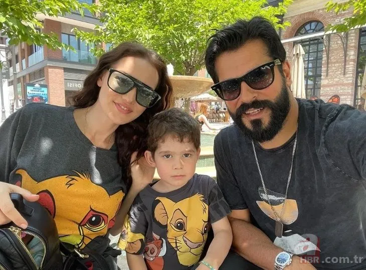 Bebek göründü! Fahriye Evcen’den büyüyen karnıyla ilk poz geldi