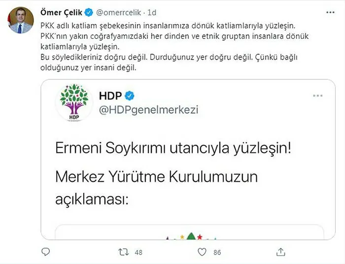 Son dakika: HDP'den sözde 1915 olaylarına skandal destek! Tepki yağıyor: Peş peşe sert açıklamalar - 6