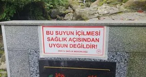 Şifalı diye içilen su zehir çıktı!