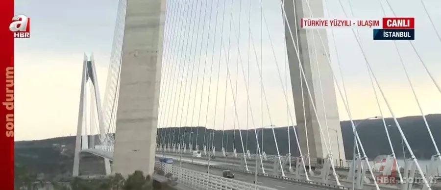 Türkiye Yüzyılı'nda "ULAŞIM"! Türkiye'ye çağ atlatan dev eserler A Haber'de 12