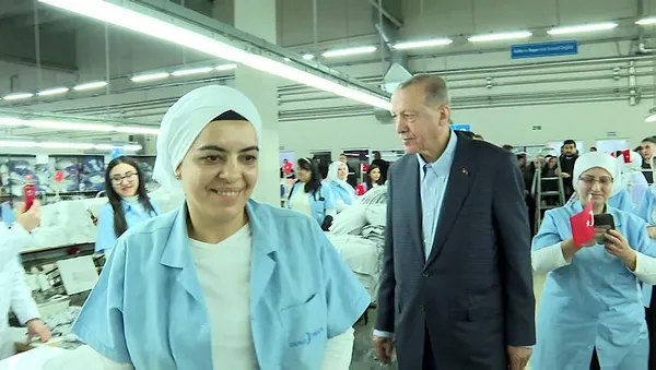 Başkan Erdoğan Denizli’de emekçi kadınlarla buluştu: 5 milyon 560 bin kadın üye ile Cumhuriyet rekoru