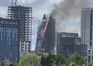 17 katlı binada yangın!
