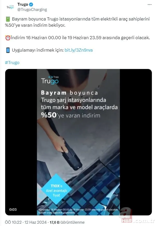 Togg’dan Bayrama Özel Yüzde 50 İndirim Kampanyası! Tüm Marka Model Araçlar İçin Geçerli… 11