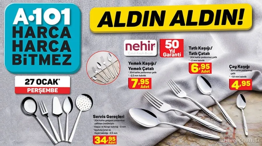 A101 27 Ocak 2022 kataloğu: A101'de bu hafta neler var? Teknoloji, elektronik, züccaciye, tekstil indirimleri... 15