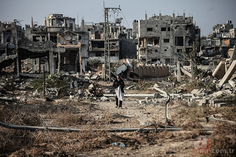 Gazze'de ölüm ve yaşam arasında bir çizgi! Bölgenin yüzde 50'sini kapsıyor 5