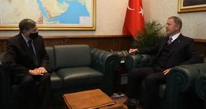 Milli Savunma Bakanı Akar Satterfield’ı ağırladı