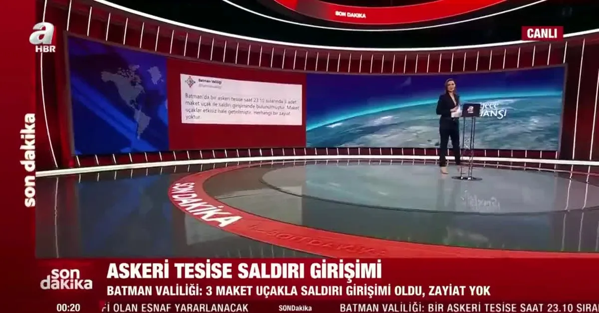 Son dakika: Batman'da askeri tesise saldırı