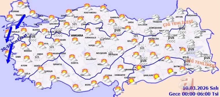 İstanbul’da poyraz etkisi donduracak! Meteoroloji yeni hafta için uyardı: Çığ, fırtına... 11