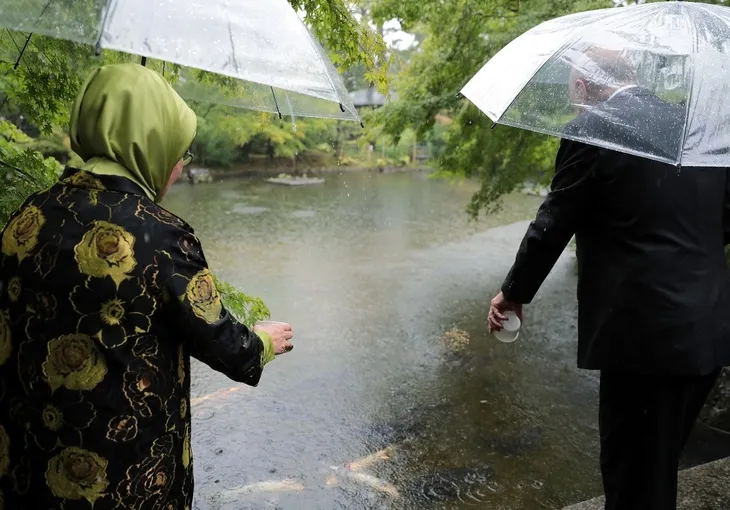 Başkan Erdoğan Japonya'da çay seremonisine katıldı