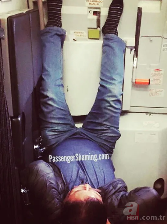 Uçakta iğrenç olay şoke etti! Görenler hayretler içinde kaldı... 2