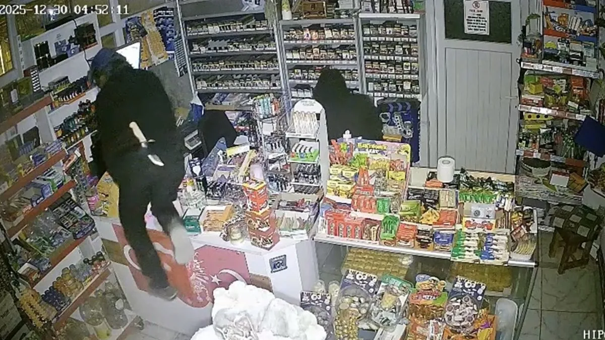 Osmaniye'de çalıntı araçla hırsızlık kamerada: 1 tutuklama