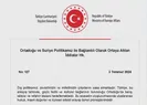 Dışişleri’nden Suriye politikası açıklaması