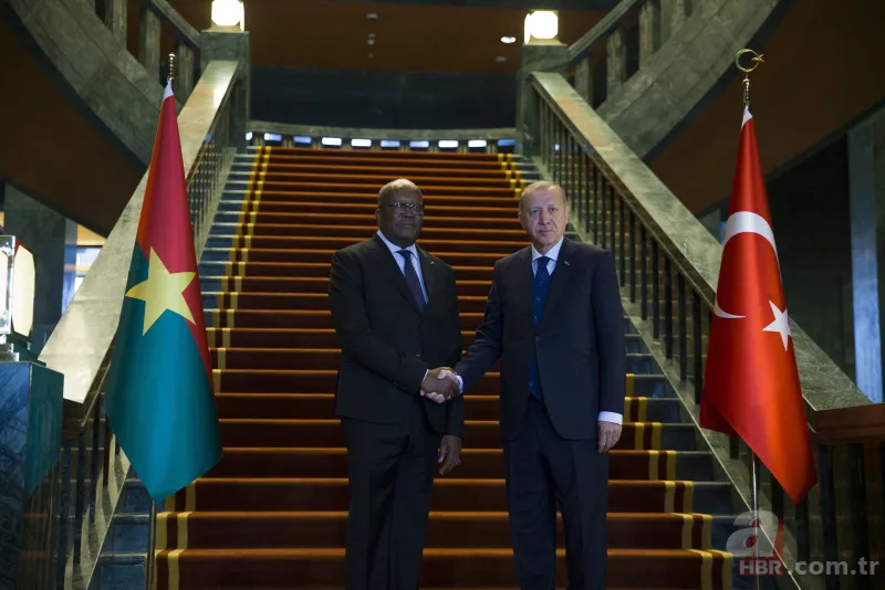 Başkan Erdoğan Burkina Faso Devlet Başkanı Kabore'yi karşıladı 22