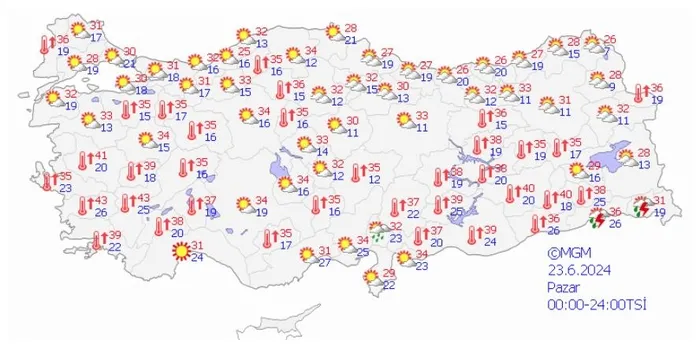 HAVA DURUMU | Bu illerde yaşayanlar dikkat: Çöl sıcakları kavuracak! Meteorolojiden 5 günlük harita - 13