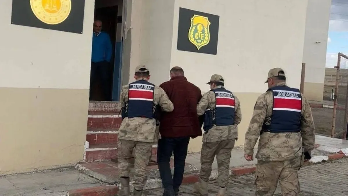 Akyaka'da aranan 1 kişi yakalandı