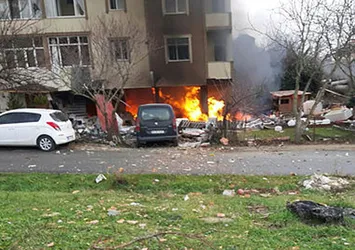 Son dakika: Büyükçekmece'de patlama