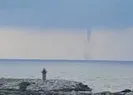 Denizde hortum oluştu! O anlar kamerada