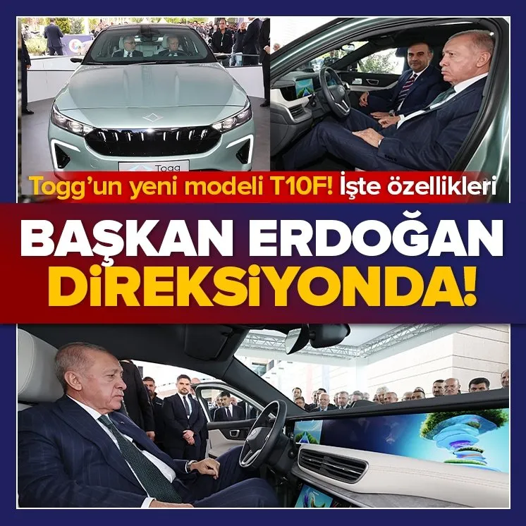 Başkan Erdoğan Togg’un yeni modelinde